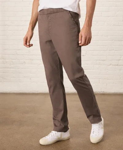 Pact Organic Cotton Daily Twill Midweight Pant In Deep Taupe