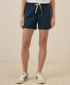 Pact Organic Cotton Daily Twill Short In French Navy