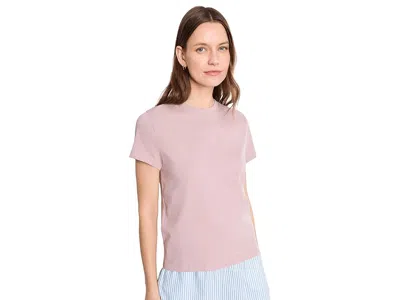 Pact Organic Cotton Essential Crew Neck T-shirts In Pink
