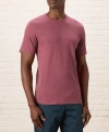 Pact Organic Cotton Featherweight Slub Crew Tee In Mauve