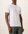 Pact Organic Cotton Featherweight Slub Crew Tee In White