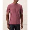 Pact Organic Cotton Featherweight Slub V-neck Tee In Mauve
