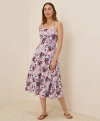 Pact Organic Cotton Fit & Flare Midi Dress