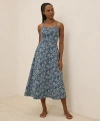 Pact Organic Cotton Fit & Flare Midi Dress