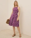 Pact Organic Cotton Fit & Flare Twist Back Dress