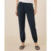 Pact Organic Cotton Monterey Poplin Jogger In Blue