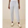 Pact Organic Cotton Monterey Poplin Jogger In White