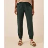 Pact Organic Cotton Monterey Poplin Jogger In Green