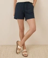 Pact Organic Cotton Monterey Poplin Short In Blue