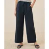 Pact Organic Cotton Monterey Poplin Wide Leg In Blue