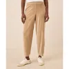 Pact Organic Cotton Pure Velour Relaxed Sweatpant In Nude