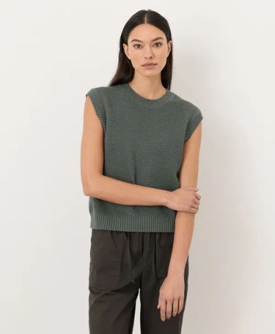 Pact Organic Cotton Shoreline Relaxed Shell In Gray