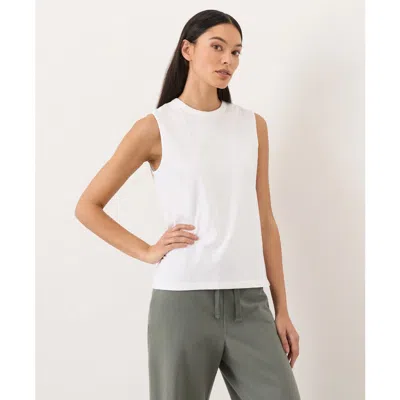 Pact Organic Cotton Soft-slub Essential Tank In White