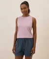 Pact Organic Cotton Softspun High Neck Tank