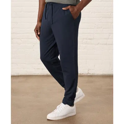 Pact Organic Cotton Stash French Terry Jogger In Midnight Blue