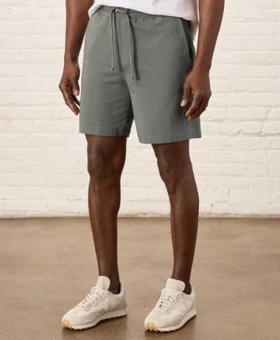 Pact Organic Cotton Stash French Terry Short In Castor Grey