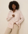 Pact Organic Cotton Sunset Lightweight Cotton Classic Shirt In Neutral