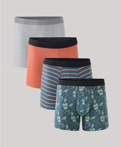 Pact Organic Everyday Boxer Brief 4-pack In Touchdown