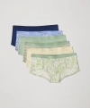 Pact Organic Everyday Boy Short 6-pack In Tourist