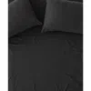 Pact Organic Favorite Tee Jersey Sheet Set In Charcoal Heather