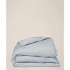 Pact Organic Room Service Sateen Duvet Cover In Blue