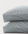 Pact Organic Room Service Sateen Pillowcase 2-pack In Quarry