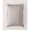 Pact Organic Room Service Sateen Sham 2-pack In Gray