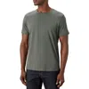 Pact Organic Softspun Crew Neck Tee In Gray