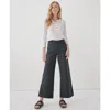 Pact Organic Stretch Twill Denim Wide Leg Pant In Storm