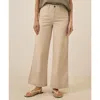 Pact Organic Stretch Twill Wide Leg Pant