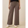 Pact Organic Stretch Twill Wide Leg Pant