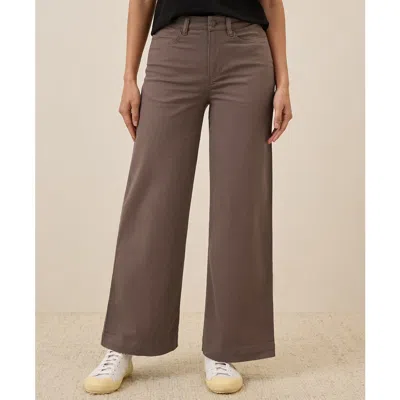 Pact Organic Stretch Twill Wide Leg Pant