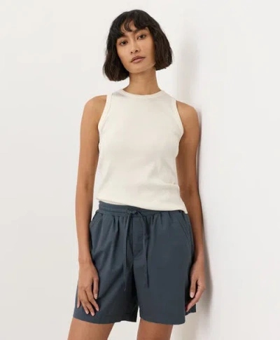 Pact Perfect Rib Layering Tank Made With Organic Cotton In White