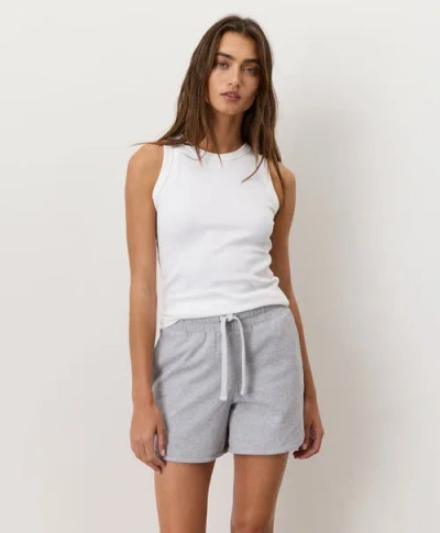 Pact Perfect Rib Layering Tank Made With Organic Cotton In White