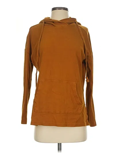 Pre-owned Pact Pullover Hoodie In Brown