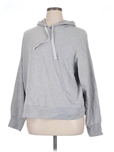 Pre-owned Pact Pullover Hoodie In Gray