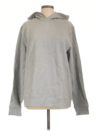 Pre-owned Pact Pullover Hoodie In Gray