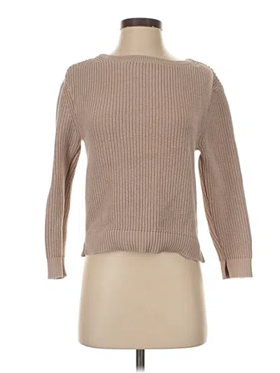 Pre-owned Pact Pullover Sweater In Brown