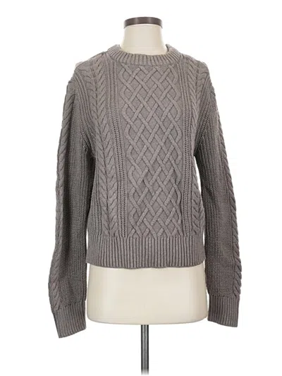Pre-owned Pact Pullover Sweater In Gray