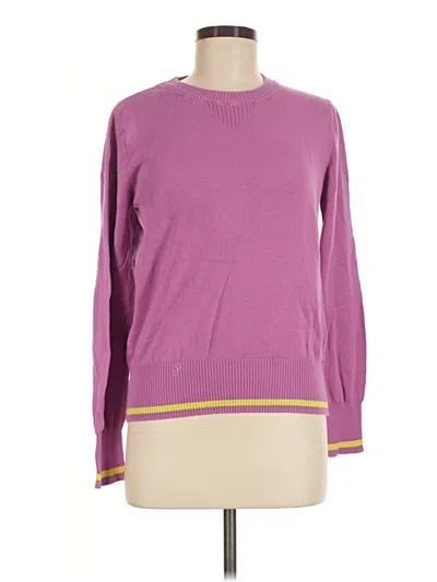 Pre-owned Pact Pullover Sweater In Purple
