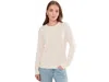 Pact Shoreline Pullover Sweater In White