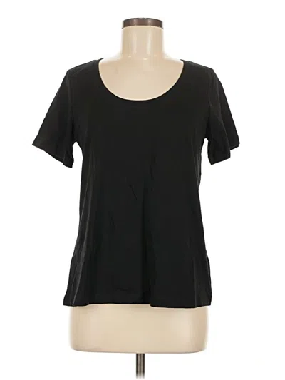 Pre-owned Pact Short Sleeve T-shirt In Black