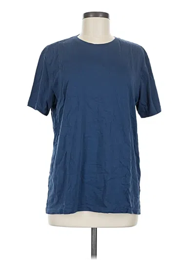 Pre-owned Pact Short Sleeve T-shirt In Blue