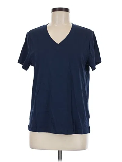Pre-owned Pact Short Sleeve T-shirt In Blue