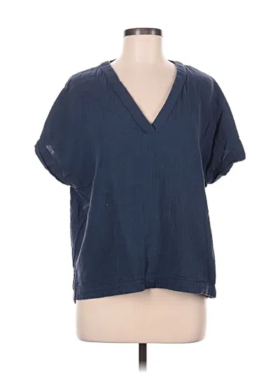 Pre-owned Pact Short Sleeve T-shirt In Blue