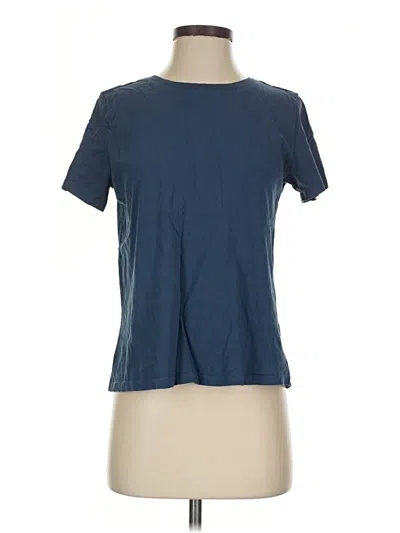 Pre-owned Pact Short Sleeve T-shirt In Blue