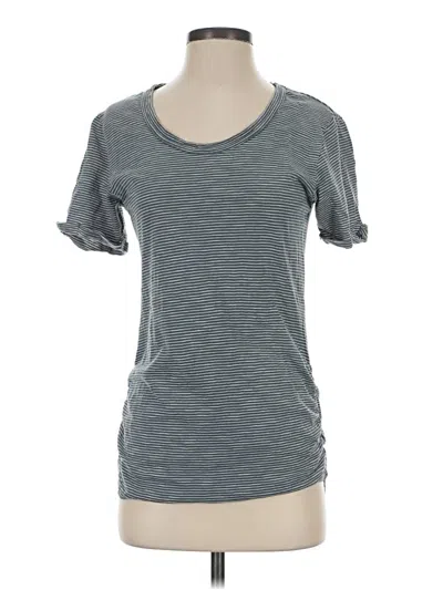 Pre-owned Pact Short Sleeve T-shirt In Gray