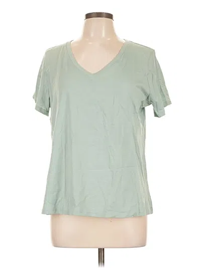 Pre-owned Pact Short Sleeve T-shirt In Green