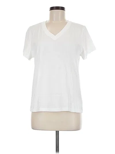 Pre-owned Pact Short Sleeve T-shirt In White