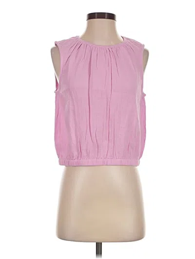 Pre-owned Pact Sleeveless Blouse In Pink